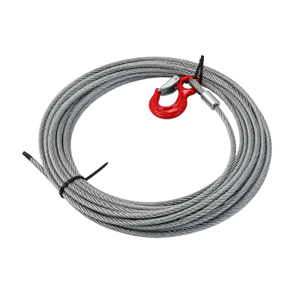 Novawinch staalkabel 13 mm x 25 m met haak